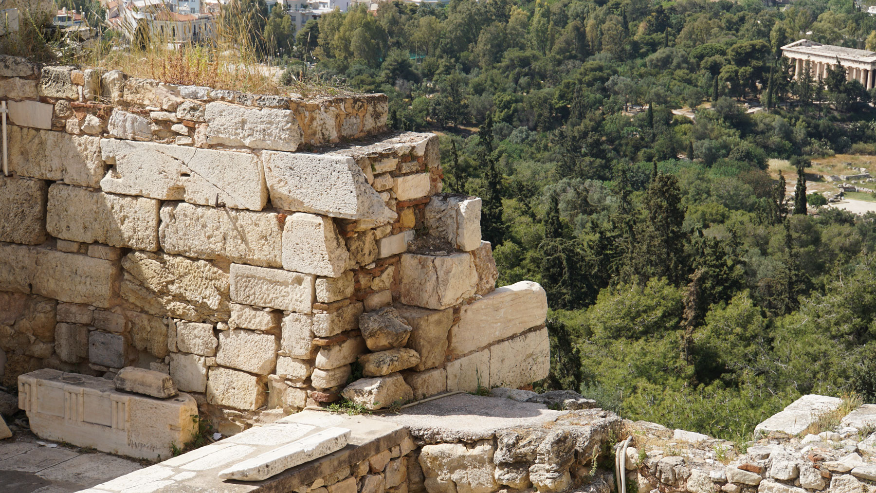 A random set of ancient bricks